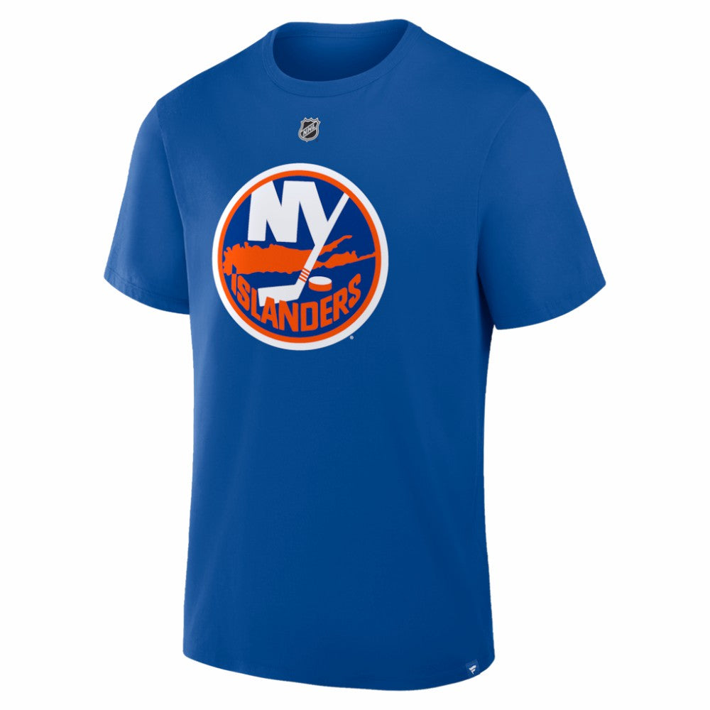 NHL Matthew Schaefer New York Islanders Fanatics Authentic Stack Name & Number T-Shirt