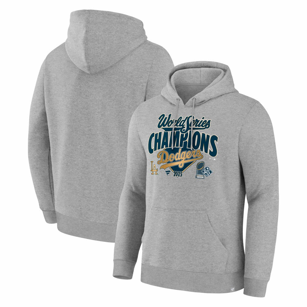 Steel Los Angeles Dodgers Fanatics 2025 World Series Champions Locker Room Hoodie