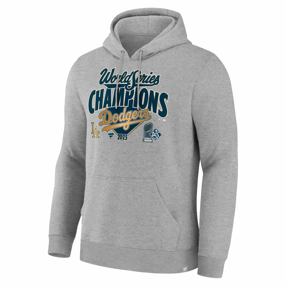 Steel Los Angeles Dodgers Fanatics 2025 World Series Champions Locker Room Hoodie