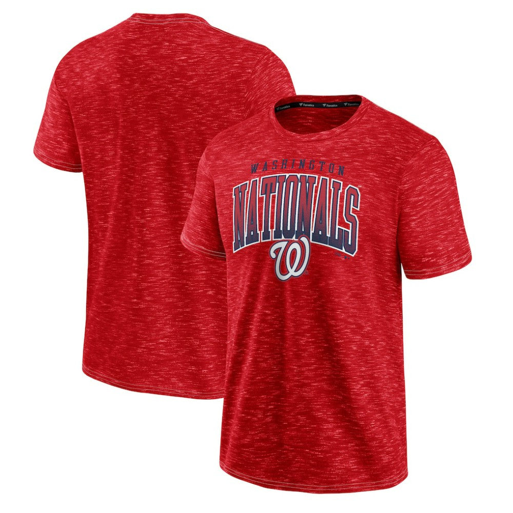 Red Washington Nationals Fanatics Leadoff T-Shirt
