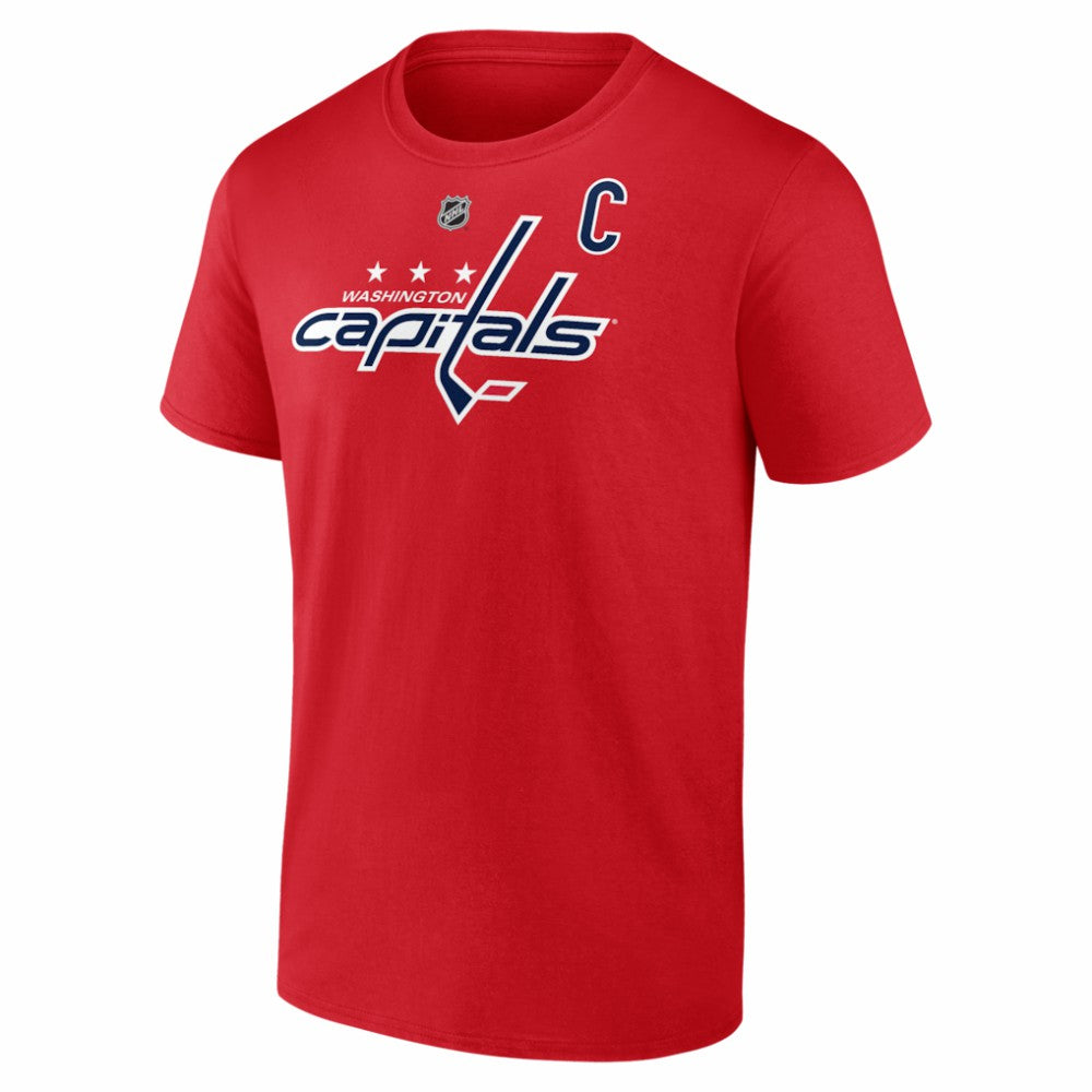 NHL Alexander Ovechkin Washington Capitals Fanatics Authentic Stack Name & Number T-Shirt