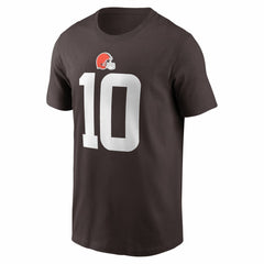 Quinshon Judkins  Name & Number T-Shirt - Cleveland Browns T-shirts