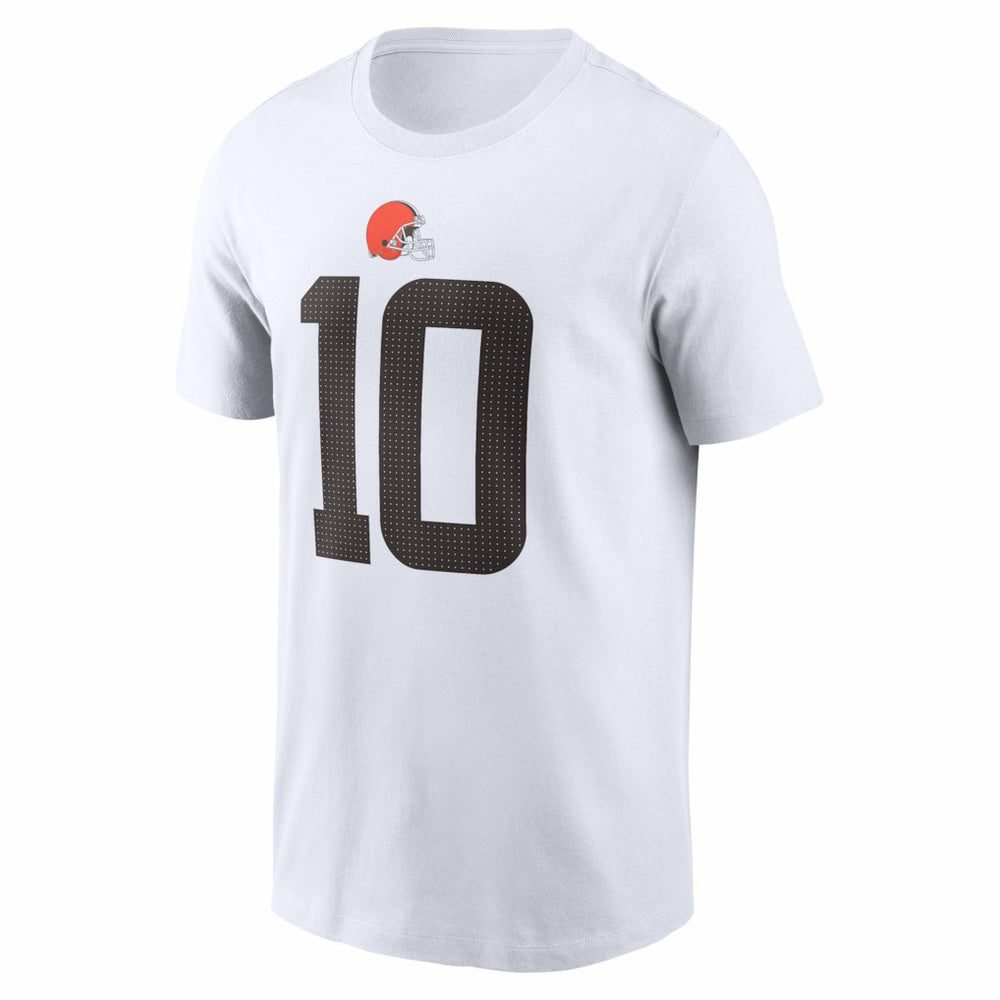 Quinshon Judkins  Name & Number T-Shirt - Cleveland Browns T-shirts