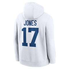 Daniel Jones  Player Name & Number Fleece Hoodie - Indianapolis Colts Hoodies
