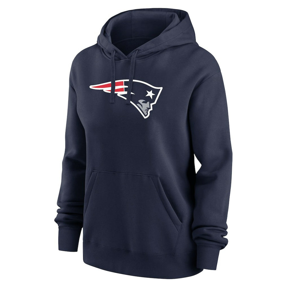 Drake Maye  Women's Player Name & Number Fleece Hoodie - New England Patriots Hoodies