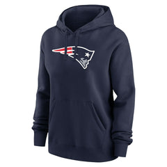 Drake Maye  Women's Player Name & Number Fleece Hoodie - New England Patriots Hoodies
