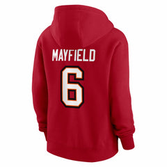 Baker Mayfield  Women's Player Name & Number Fleece Hoodie - Tampa Bay Buccaneers Hoodies