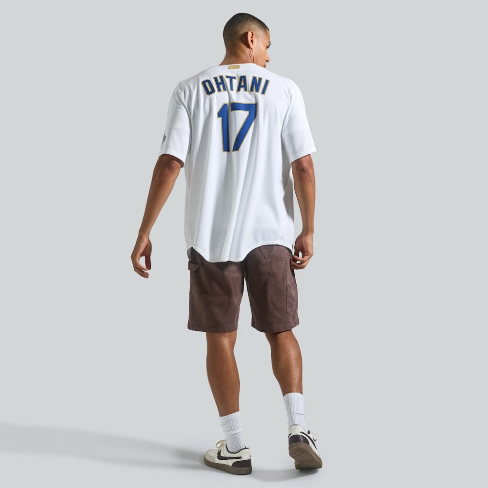 White Shohei Ohtani Los Angeles Dodgers Nike 2026 Gold Collection Stadium Jersey