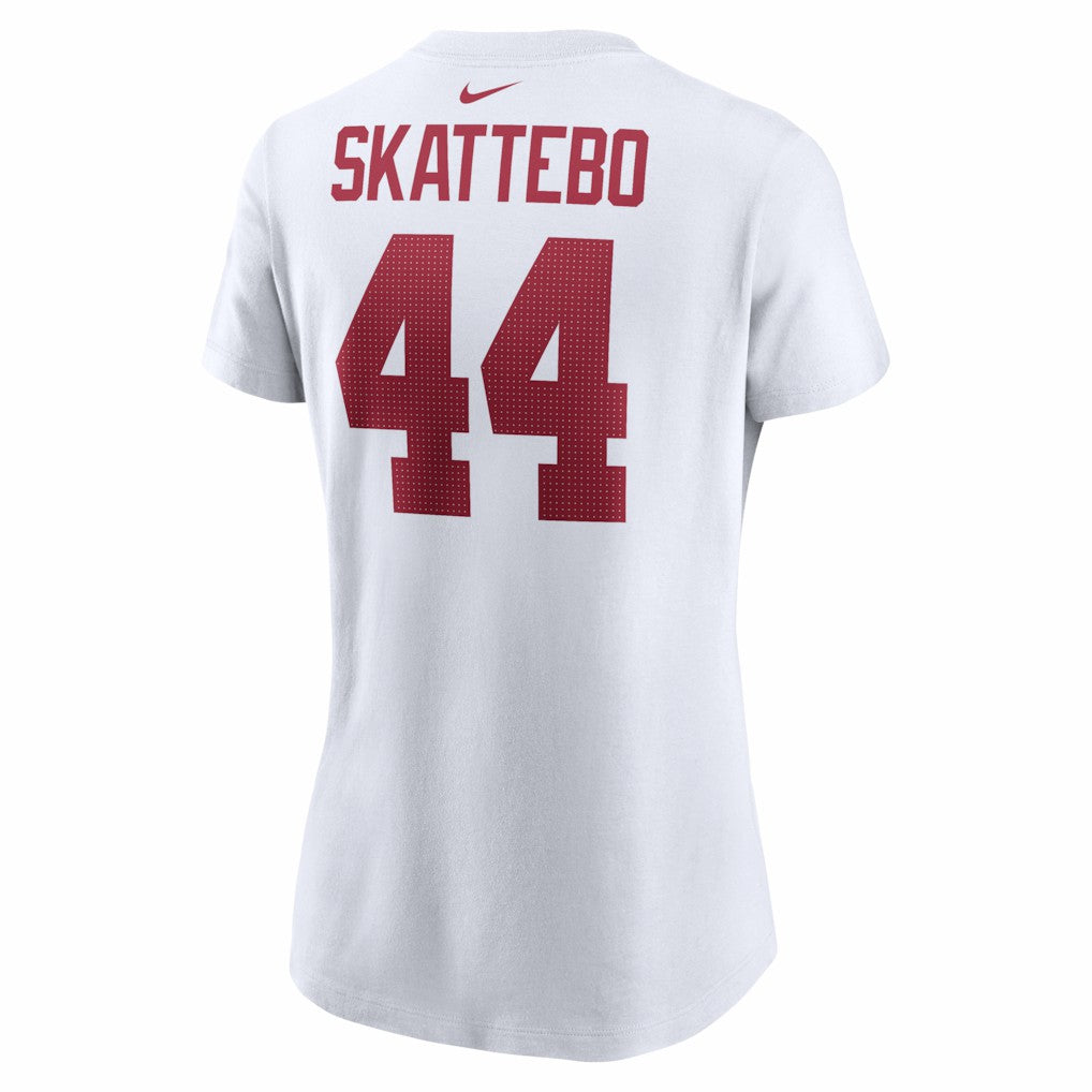 Cam Skattebo  Women's Name & Number T-Shirt - New York Giants T-shirts