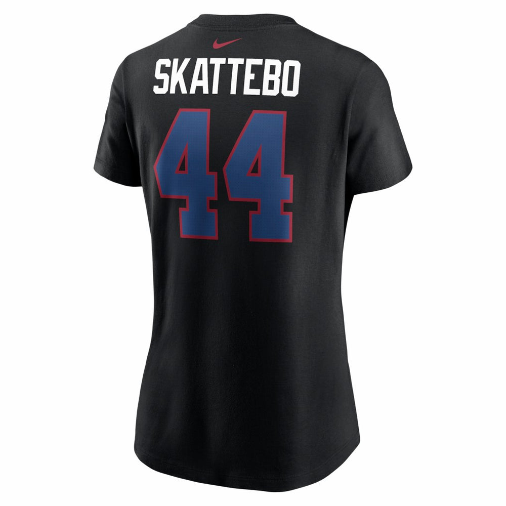 Cam Skattebo  Women's Name & Number T-Shirt - New York Giants T-shirts