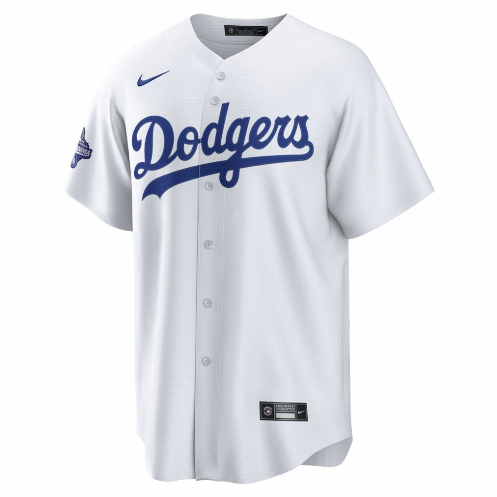 White Shohei Ohtani Los Angeles Dodgers Nike 2025 World Series Champions Home Replica Jersey