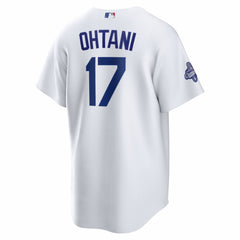 White Shohei Ohtani Los Angeles Dodgers Nike 2025 World Series Champions Home Replica Jersey