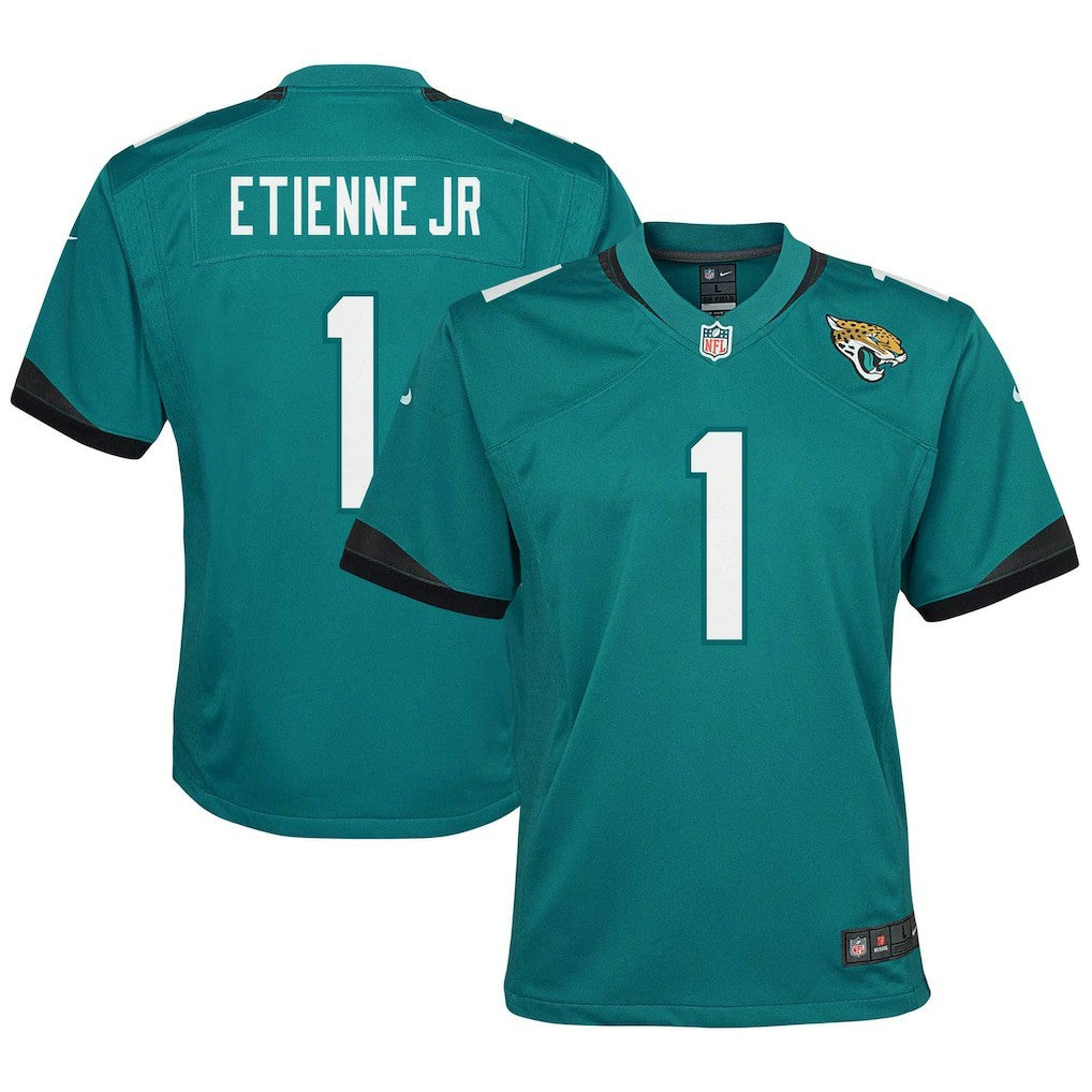 Travis Etienne  Youth Game Jersey - Jacksonville Jaguars Jerseys