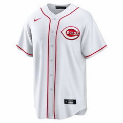 White Eugenio Suárez Cincinnati Reds Nike Home Replica Jersey