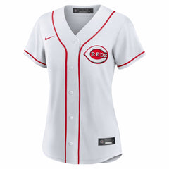 White Eugenio Suárez Cincinnati Reds Nike Women's Home Replica Jersey
