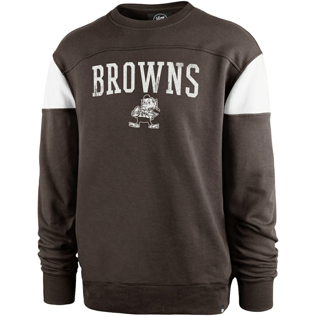 '47 Groundbreaker Onset Pullover Sweatshirt - Cleveland Browns Pullover