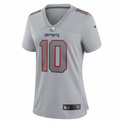 Drake Maye  Women's Fashion Atmosphere Fashion Game Jersey - New England Patriots Jerseys