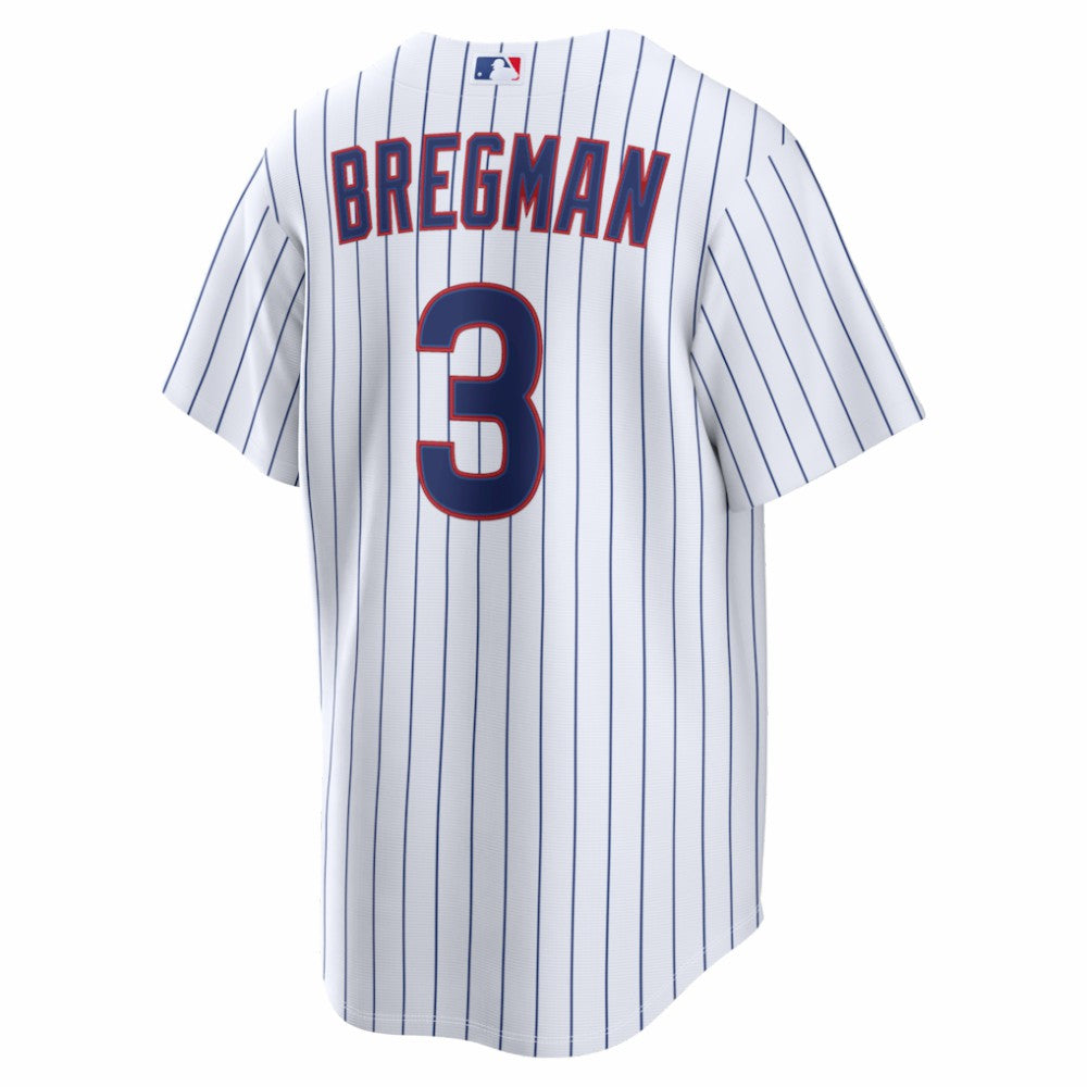 White Alex Bregman Chicago Cubs Nike Home Replica Jersey