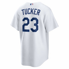 White Kyle Tucker Los Angeles Dodgers Nike Home Replica Jersey