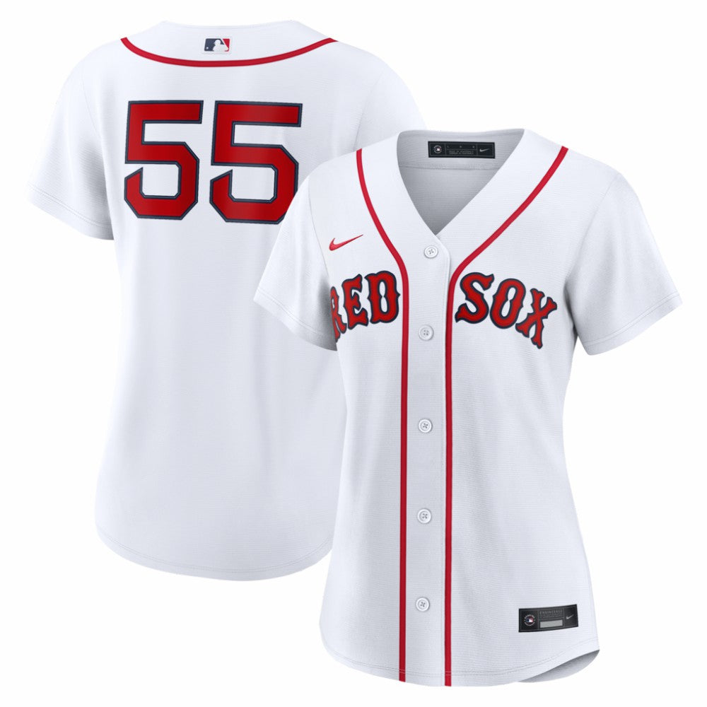 White Ranger Suárez Boston Red Sox Nike Women's Home Replica Jersey