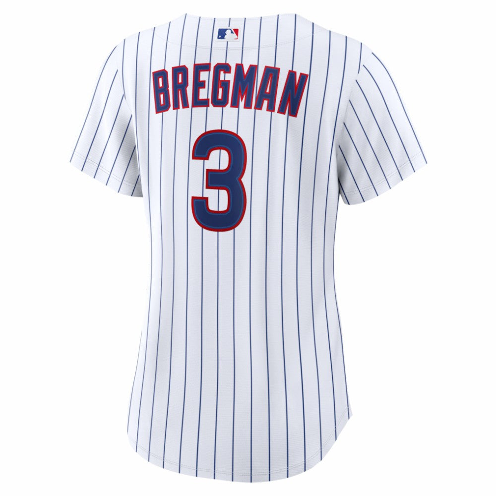 White Alex Bregman Chicago Cubs Nike Women's Home Replica Jersey