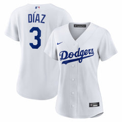 White Edwin Díaz Los Angeles Dodgers Nike Women's Home Replica Jersey