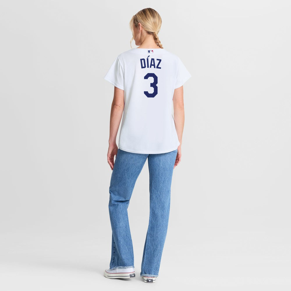 White Edwin Díaz Los Angeles Dodgers Nike Women's Home Replica Jersey