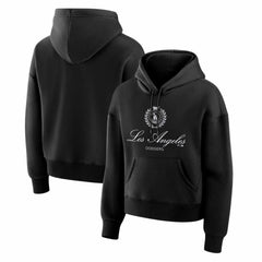 Black Los Angeles Dodgers Fanatics Women's Legacy Fleece Hoodie