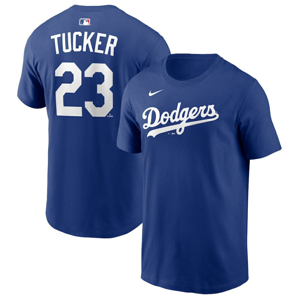 Royal Kyle Tucker Los Angeles Dodgers Nike Name & Number T-Shirt