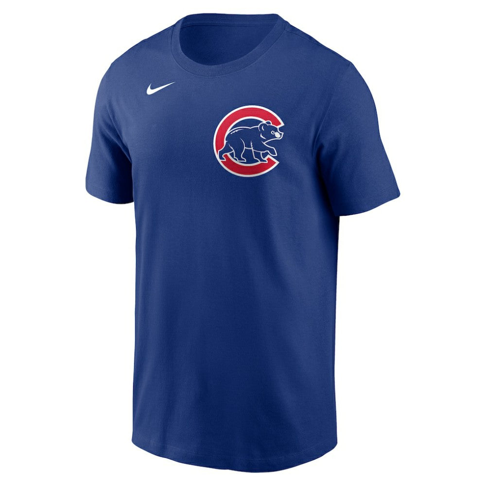 Royal Alex Bregman Chicago Cubs Nike Home Name & Number T-Shirt