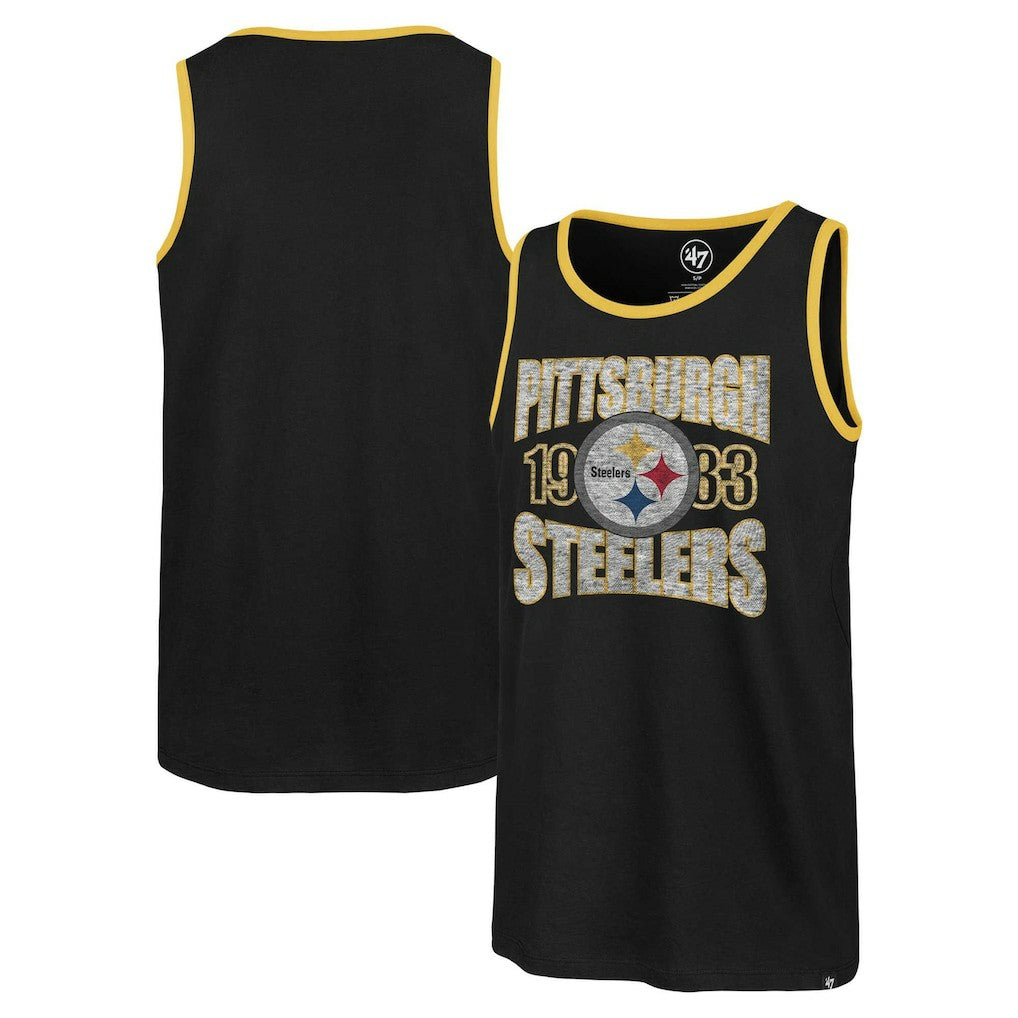 '47 Upload Franklin Tank Top - Pittsburgh Steelers Tops