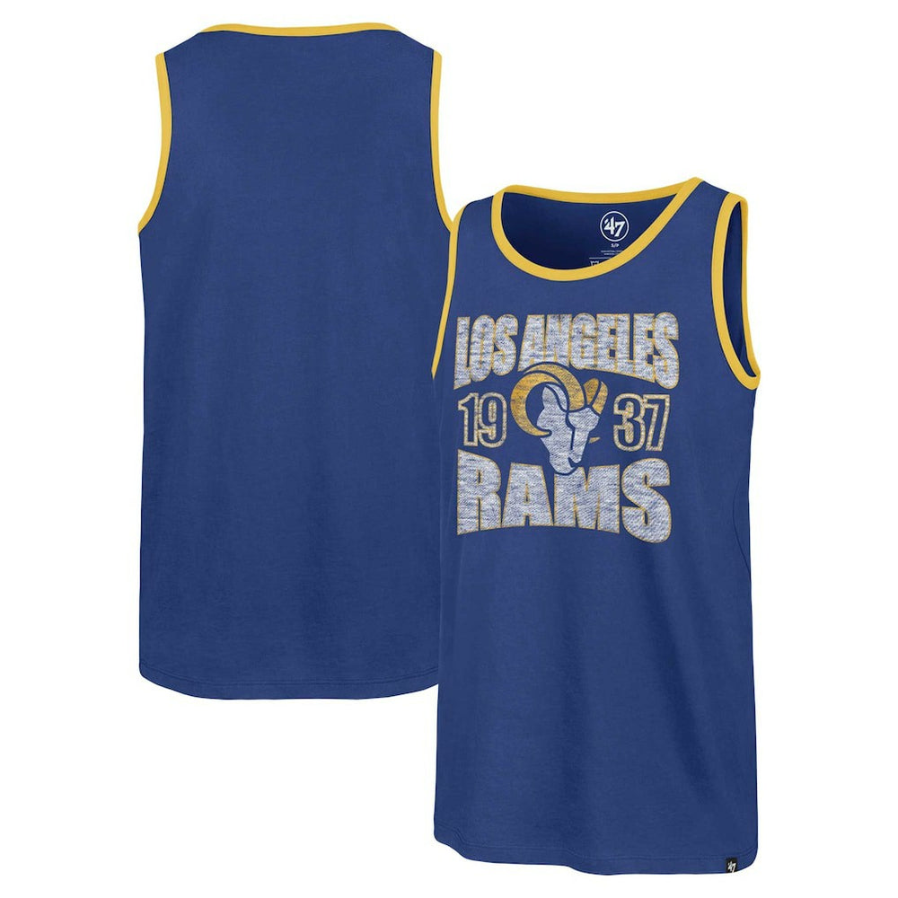 '47 Upload Franklin Tank Top - Los Angeles Rams Tops