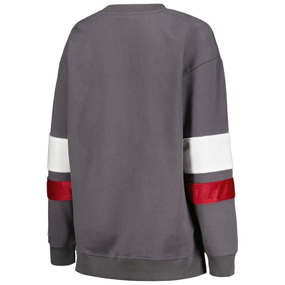The Wild Collective Women's Fleece Pullover Sweatshirt - Arizona Cardinals Pullover