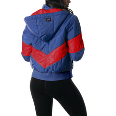 The Wild Collective Women's Puffer Full-Zip Hoodie - Buffalo Bills Hoodies