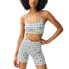 Gray MLB Merchandise Terez Women's TLC Rainbow Shorts