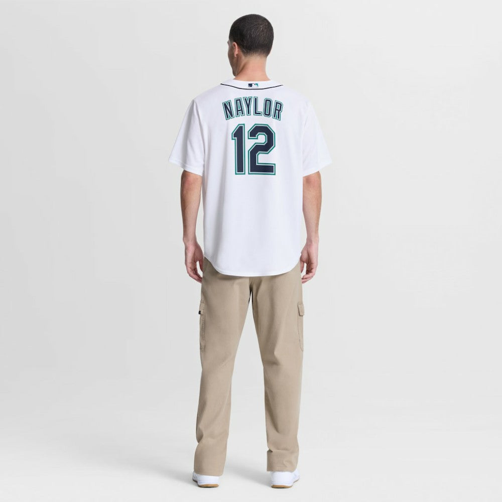 White Josh Naylor Seattle Mariners Nike Home Replica Jersey