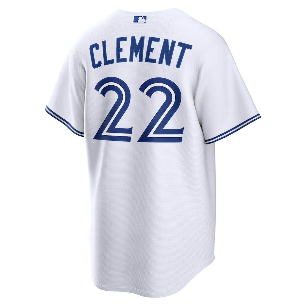 White Ernie Clement Toronto Blue Jays Nike Home Replica Jersey