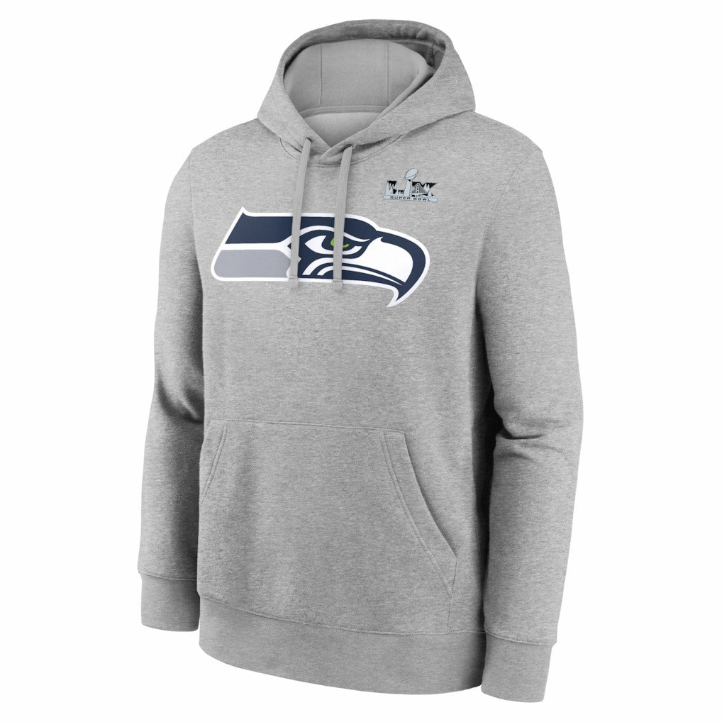 Jaxon Smith-Njigba  Super Bowl LX Patch Name & Number Hoodie - Seattle Seahawks Hoodies