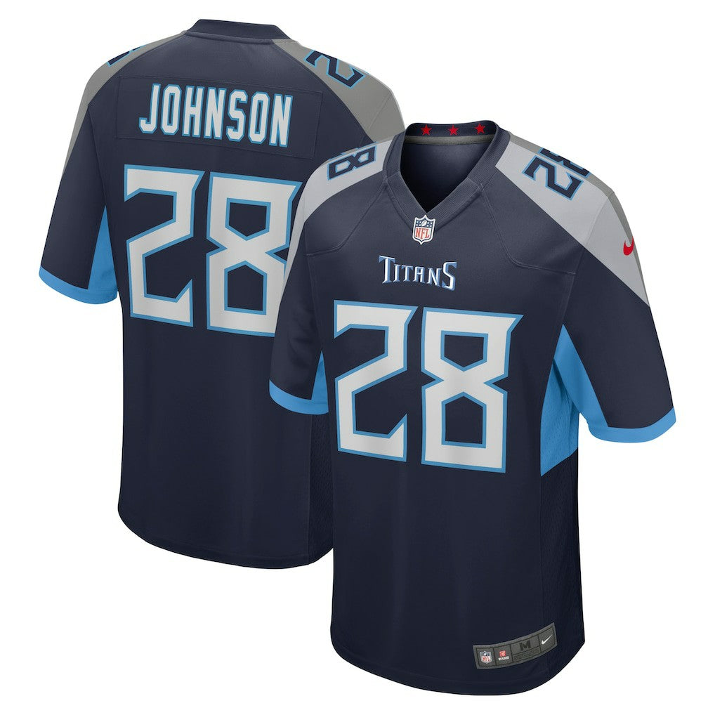 Chris Johnson  Retired Player Game Jersey - Tennessee Titans Jerseys
