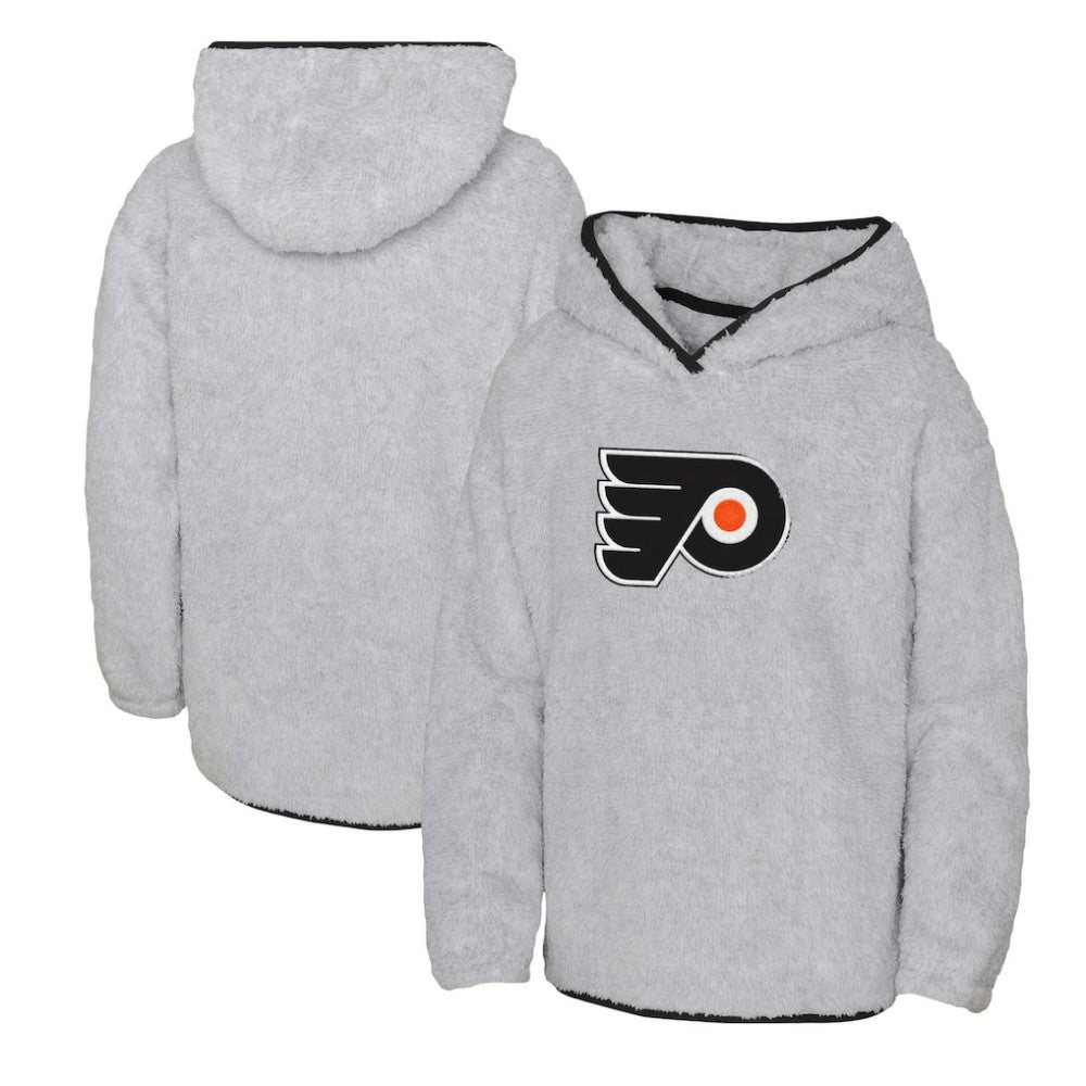 NHL Philadelphia Flyers Girls Youth Ultimate Teddy Fleece Pullover Hoodie