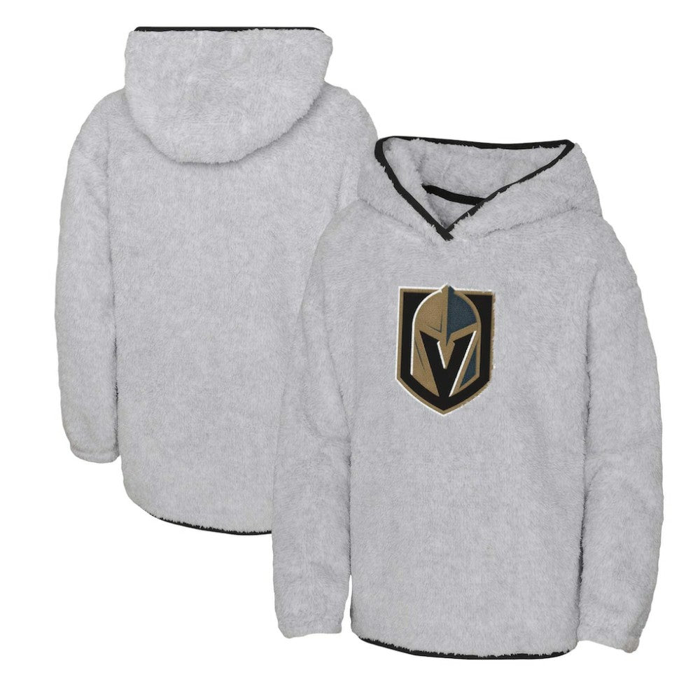 NHL Vegas Golden Knights Girls Youth Ultimate Teddy Fleece Pullover Hoodie