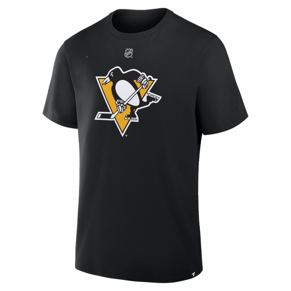 NHL Stuart Skinner Pittsburgh Penguins Fanatics Authentic Stack Name & Number T-Shirt
