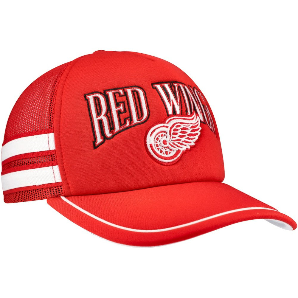 NHL Detroit Red Wings '47 Sideband Stripes Trucker Snapback Hat