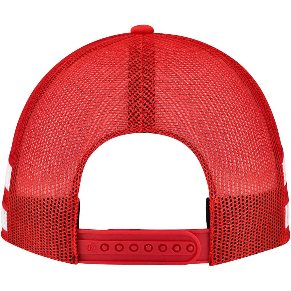 NHL Detroit Red Wings '47 Sideband Stripes Trucker Snapback Hat