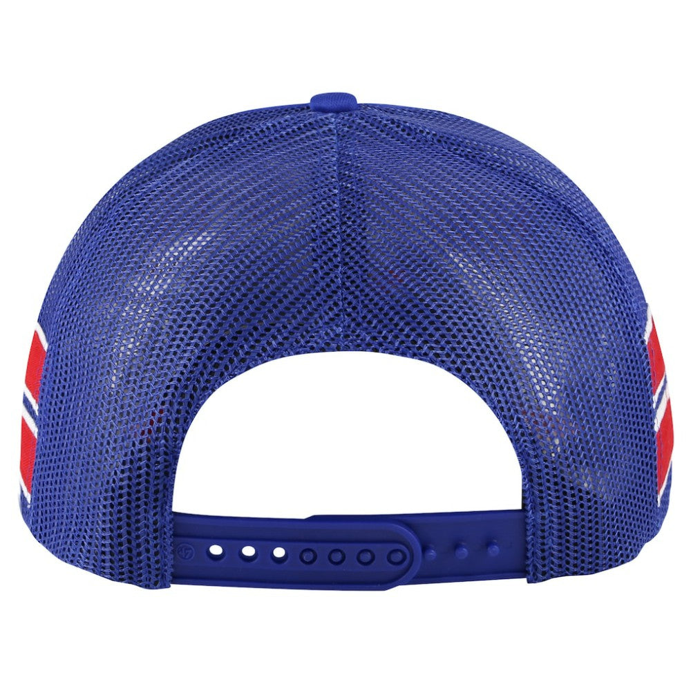 NHL New York Rangers '47 Sideband Stripes Trucker Snapback Hat