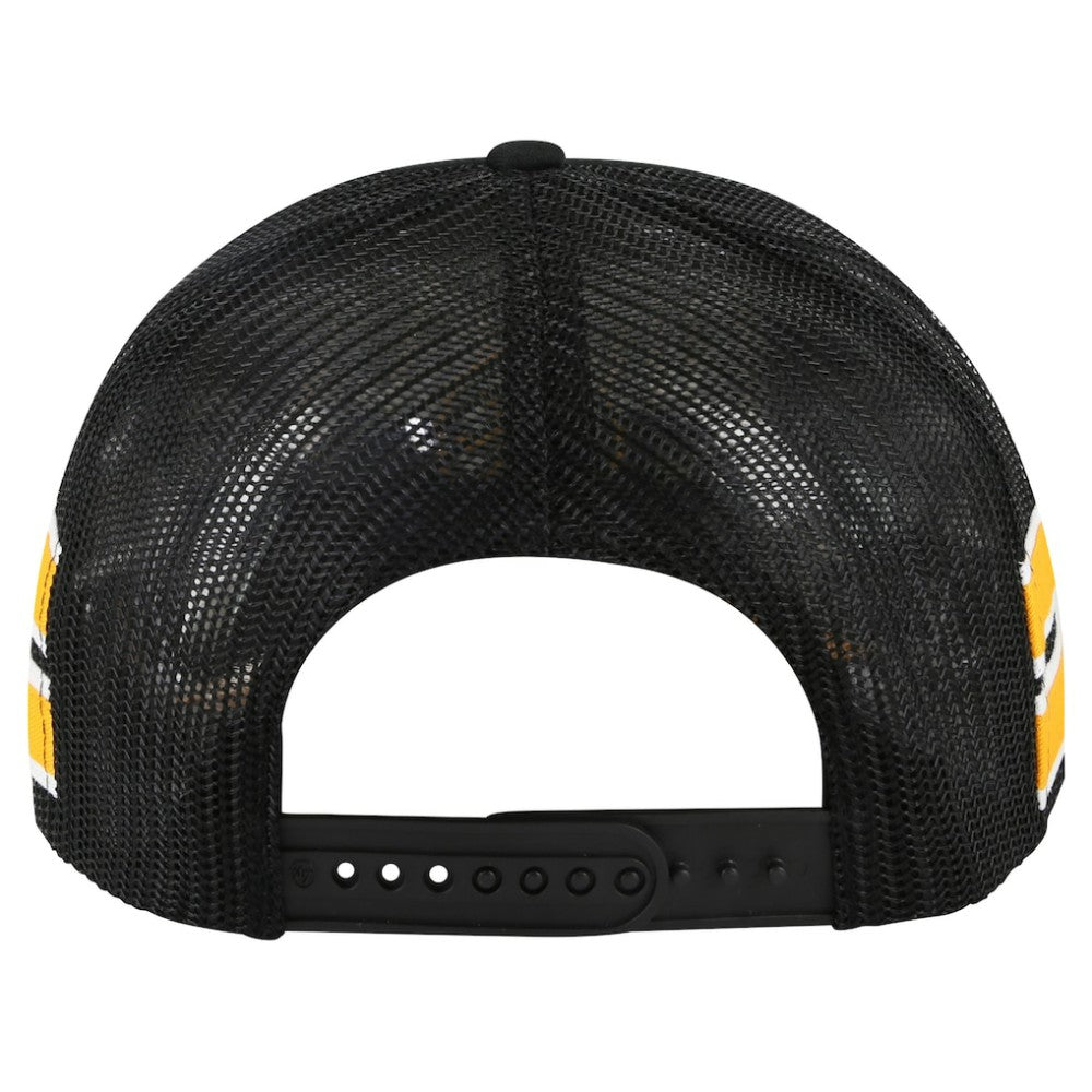 NHL Pittsburgh Penguins '47 Sideband Stripes Trucker Snapback Hat
