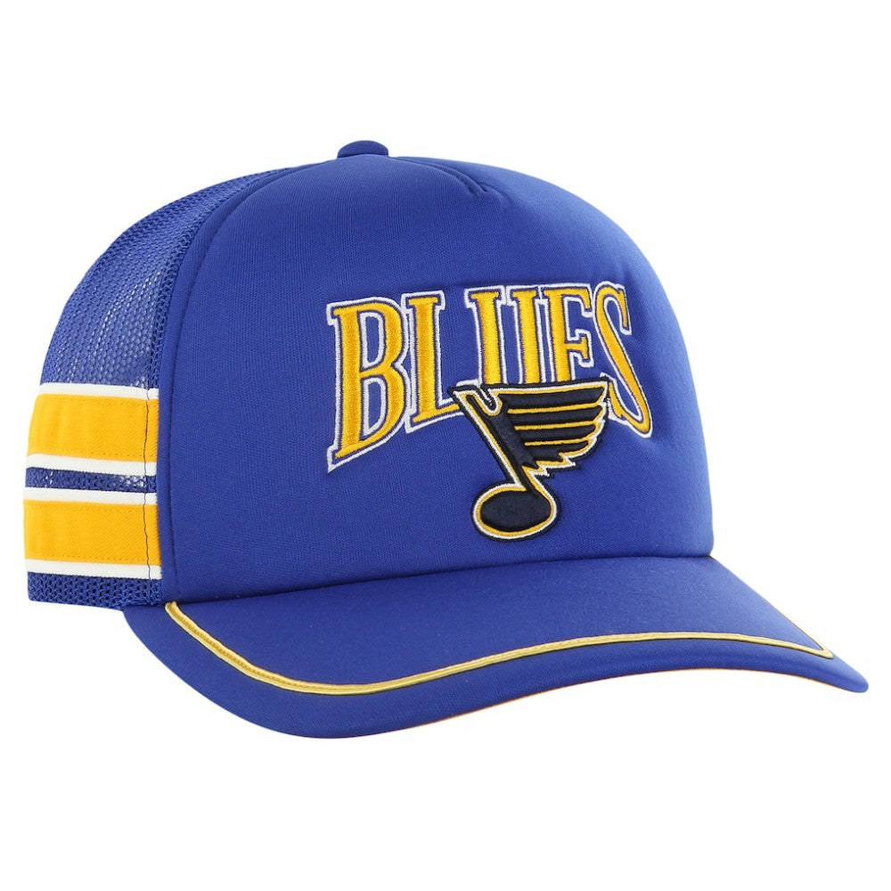 NHL St. Louis Blues '47 Sideband Stripes Trucker Snapback Hat