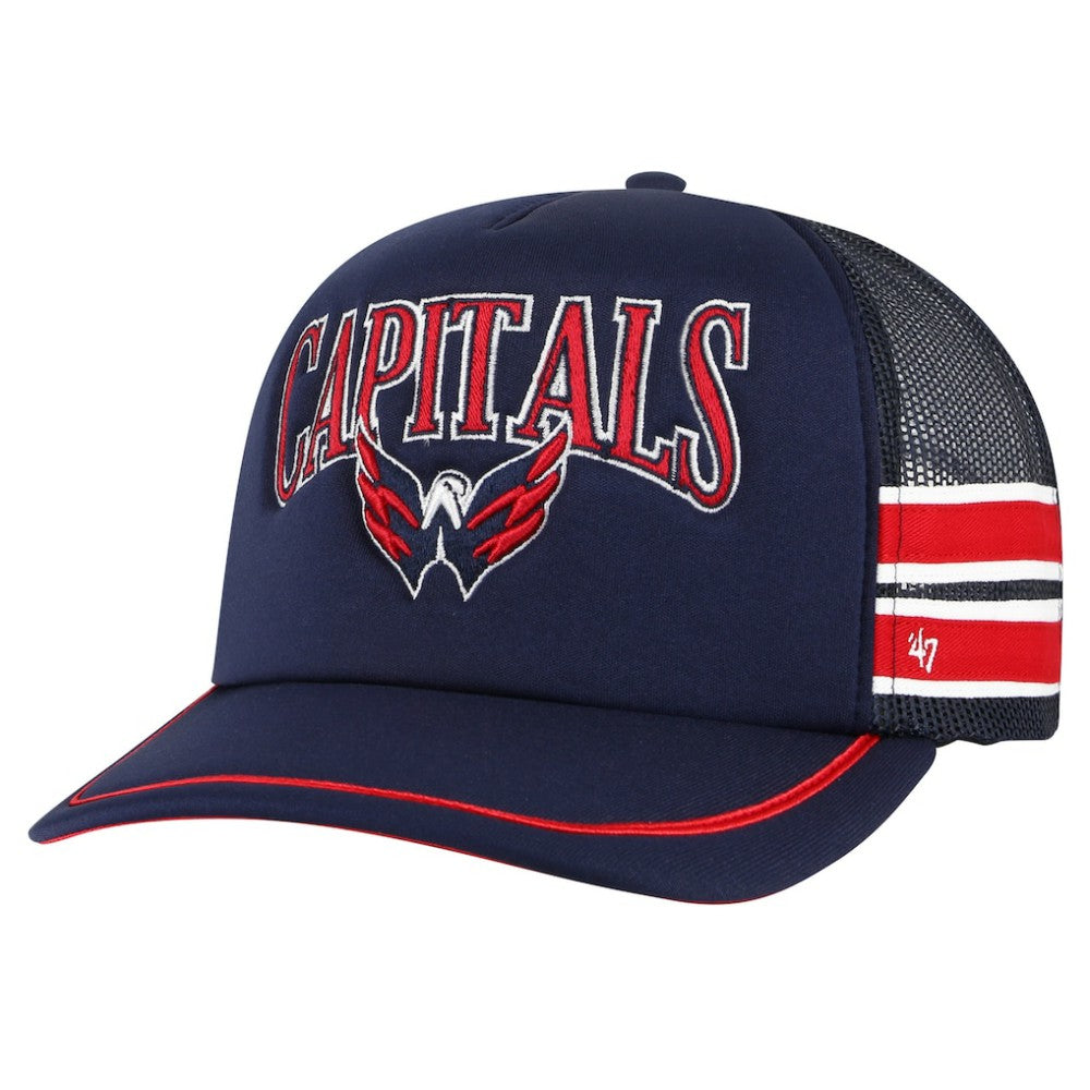 NHL Washington Capitals '47 Sideband Stripes Trucker Snapback Hat