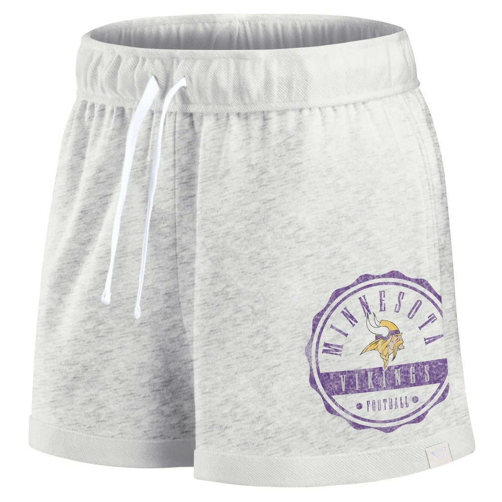 Women's Vintage Badge Shorts - Minnesota Vikings Shorts