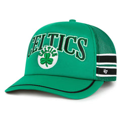 47 brand Boston Celtics '47 Sidebrand Stripes Trucker Adjustable Hat